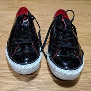 Converse Patent Leather Chuck Taylor's Low Top